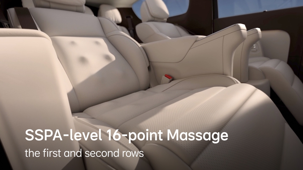 Spacious comfort, the greatest Happiness.