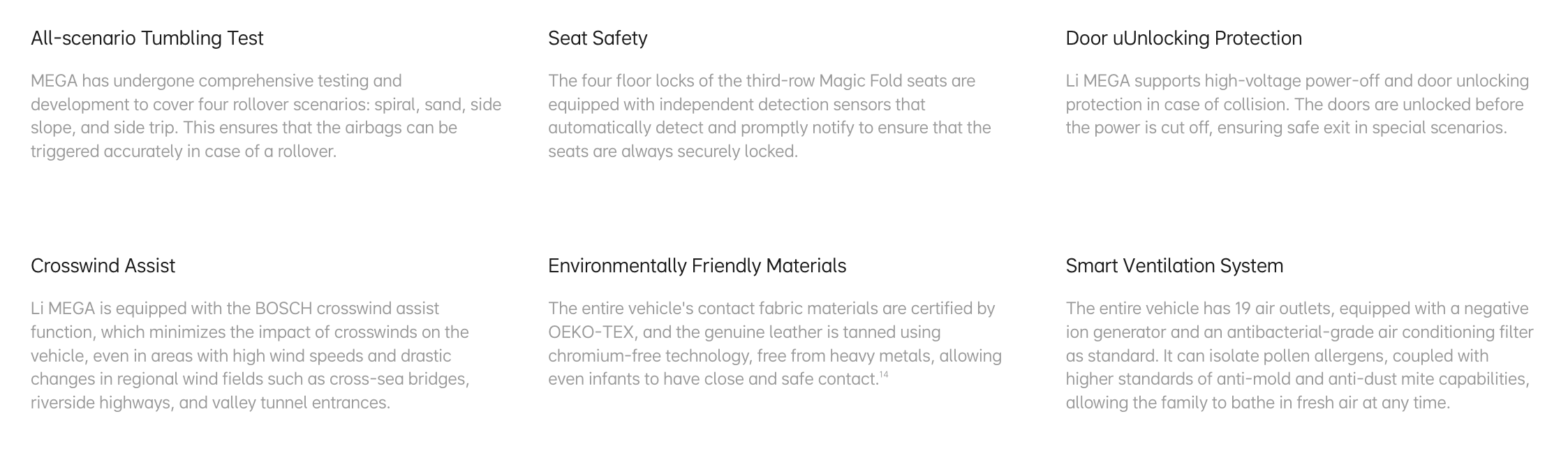 Additional Safety Design